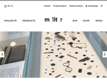 Tablet Screenshot of molitor-berlin.de